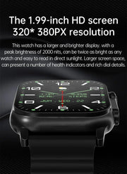 New Smart Watch 9 Ultra Gen 2 Watch Ultra IWO Watch Ultra NFC Smartwatch Series 9 Bluetooth Call 2.2 Inch Wireless Fitness Watch