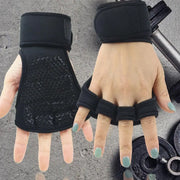 Gym Weightlifting Gloves Men's And Women's Wrists Anti Slip Half Finger Sports Horizontal Bar Equipment Training Pull Up