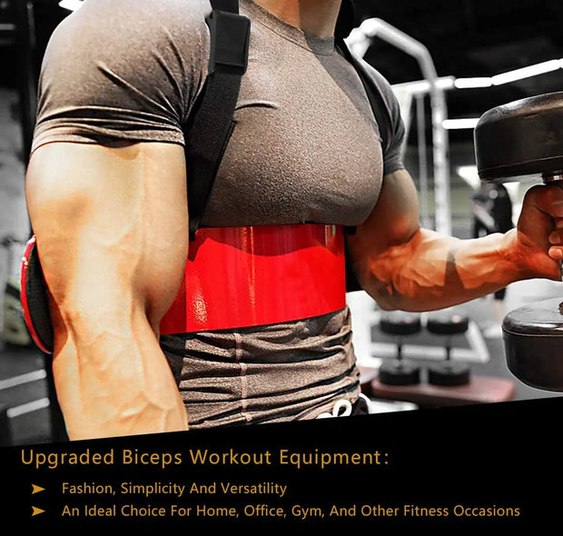 Adjustable Weightlifting Biceps Training Board  Arm Blaster Triceps Arm Bomber Bicep Curl Support Isolator Gym Lifting Equipment