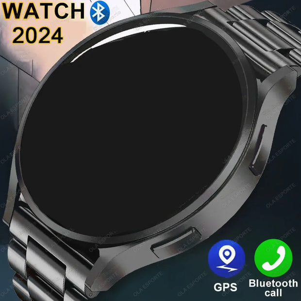 New GPS Sport Smart Watch 6 Men Woman Heart Rate Custom Dial HD Bluetooth Call Health Monitoring For Watch 6 Pro Smartwatch 2024