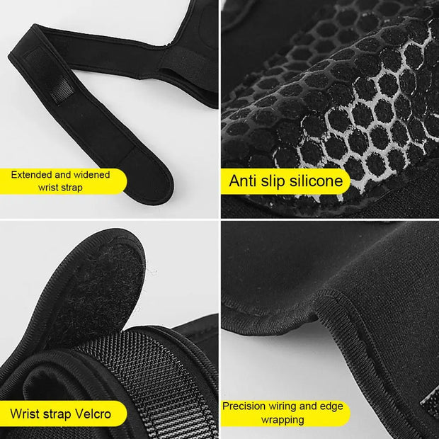 Gym Weightlifting Gloves Men's And Women's Wrists Anti Slip Half Finger Sports Horizontal Bar Equipment Training Pull Up