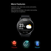 Fashion Smart Watch 1.32" Touch For Men's And Women's Bluetooth Calling Arterial Pressure Blood Oxygen Business Watches Iphone