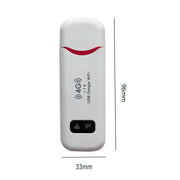 Portable WiFi USB Modem Stick 4G LTE WiFi Router 150Mbps SIM Card Slot WiFi Dongle 4G Card Router for Laptops UMPC MID Devices